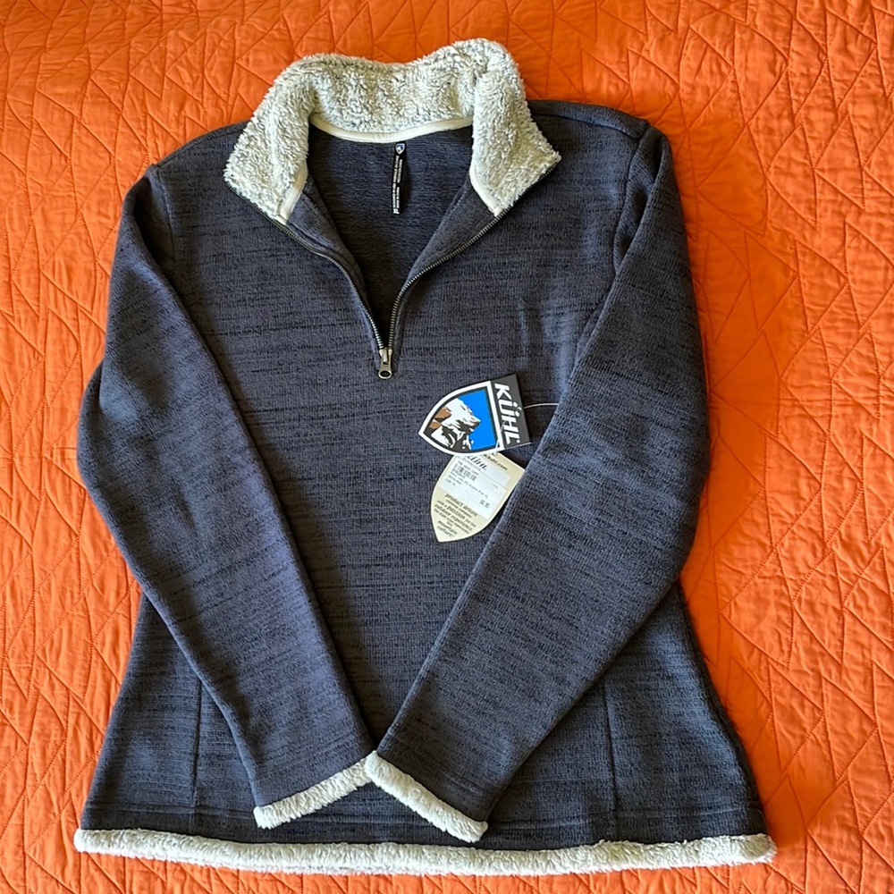Womens kuhl Alaska 1/4 zip pullover NWT